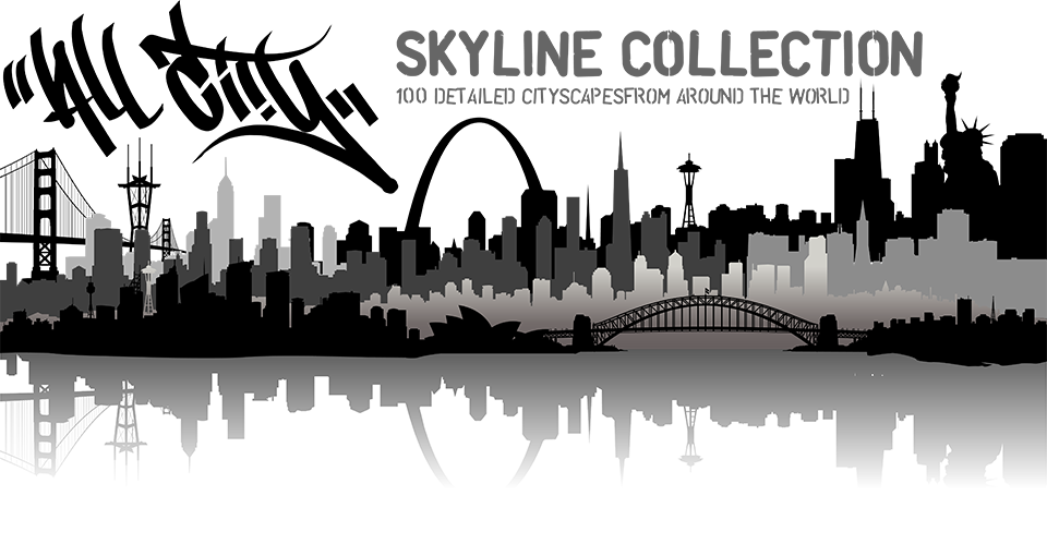 100 Vector Skylines