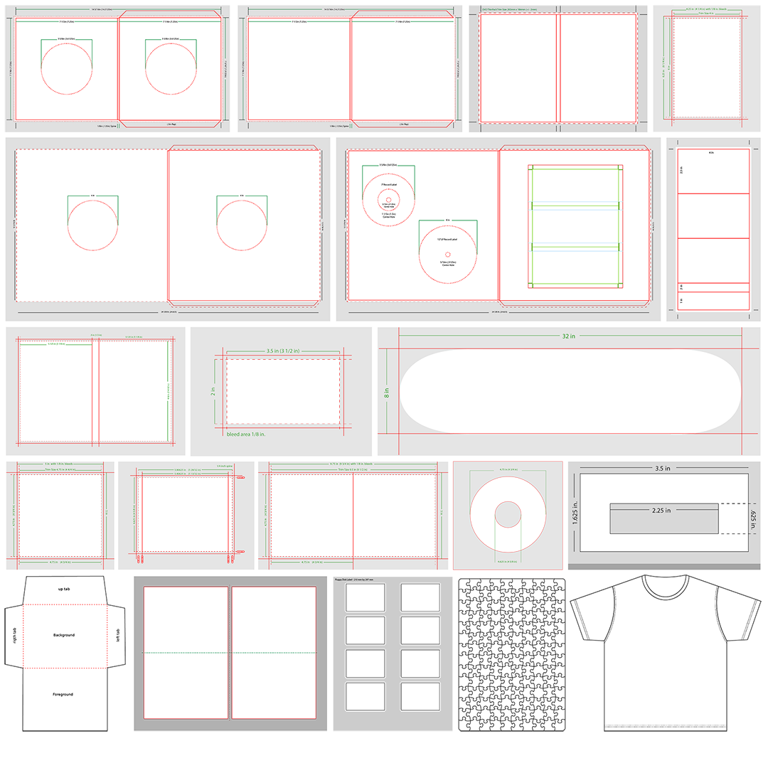 Design Template Display